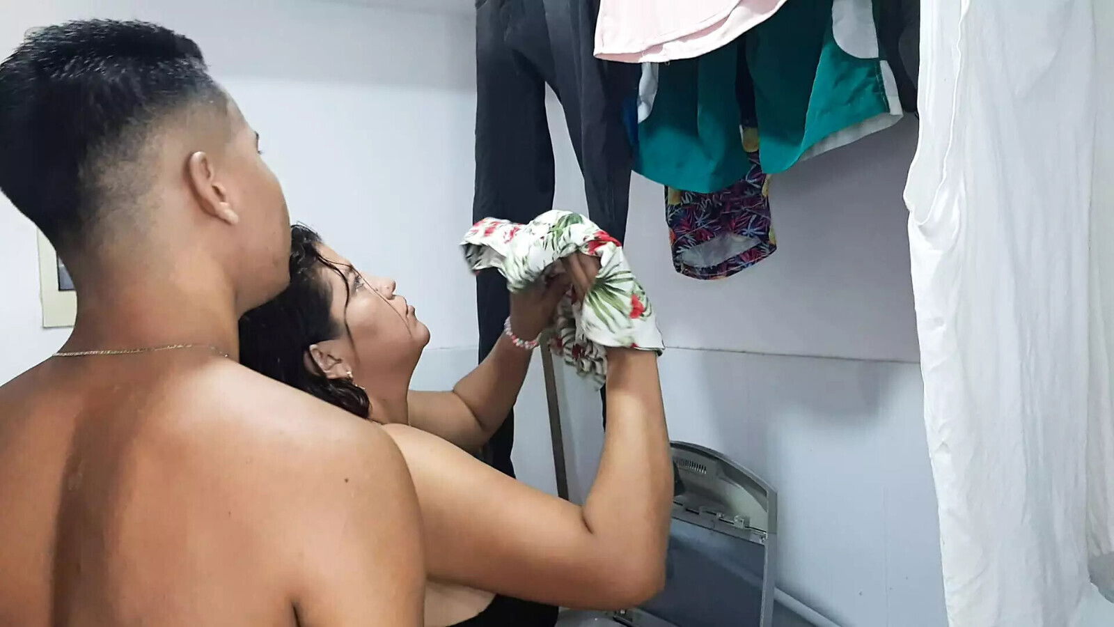 It's easy convince stepmom something, she's always horny. very pussy