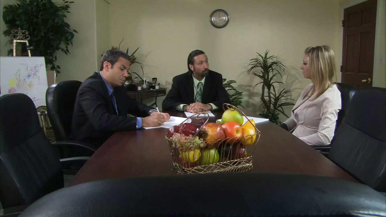 Wife with secretary house before dinner. Pussy Licking, Blondes Orgasm