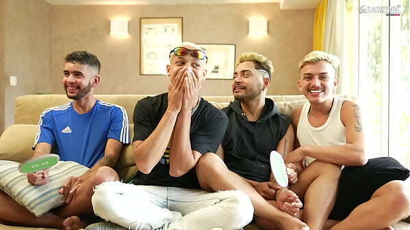 Bastidores Leonan Davis &amp_ Kevin Ethan &amp_ Lucas Laytynher &amp_ Lucas Ferrari- Bareback (Marmita Casal)