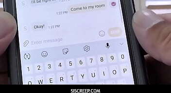 SisCreep - She found her Stepbrother'_s finger in her pussy while she was a.- Diana Grace