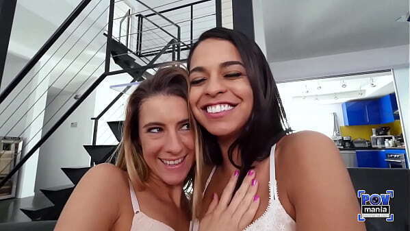 Tara Ashley &amp_ Vienna Black Licking Miles Long'_s Their Faces!