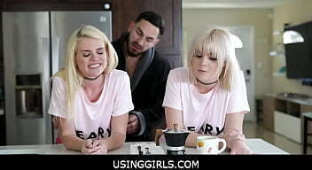 UsingGirls.com Freeuse Blonde Teen Step Sisters Family Threesome With Husband Nikki Sweet, Sabrina Snow
