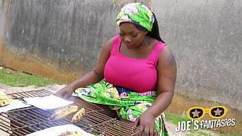 exposed pussy grill saleswoman