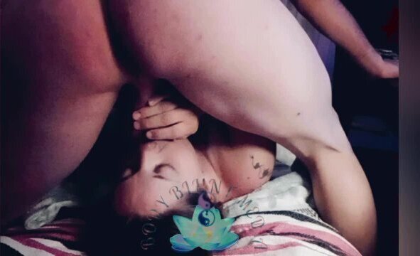 Sexy Stepsister wanted to try breathing around his engorged cock, milking massive warm cumshot bdsm