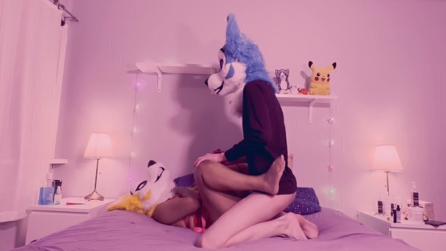 ♀️♂️ Cute furry dogs mating having sexy cuddles ♀️♂️❤️