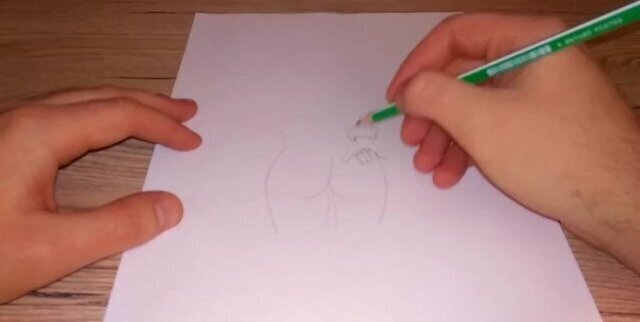 Drawing beutiful female