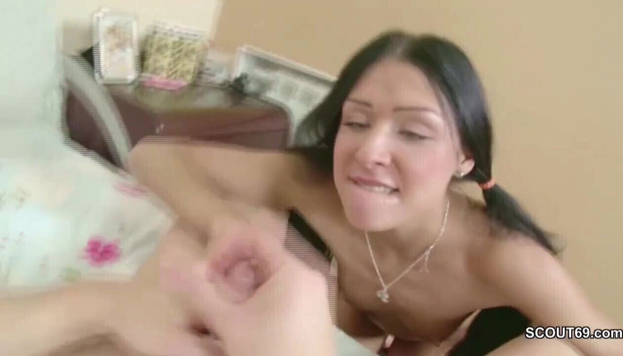 stepbro Caught Step-sis with Seduce Fuck