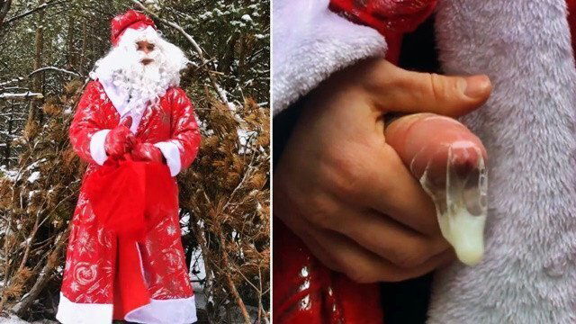 Santa Claus prepared Christmas GIFT PEOPLE!!! Happy Year faggots!