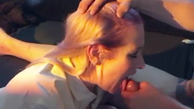 Gobble gobble Cum Slut swallows