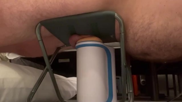 AutoBlow milks from underneath