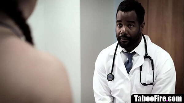 College girl fucked black doctor'_s office