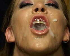 Leah Luv Gargles Cum