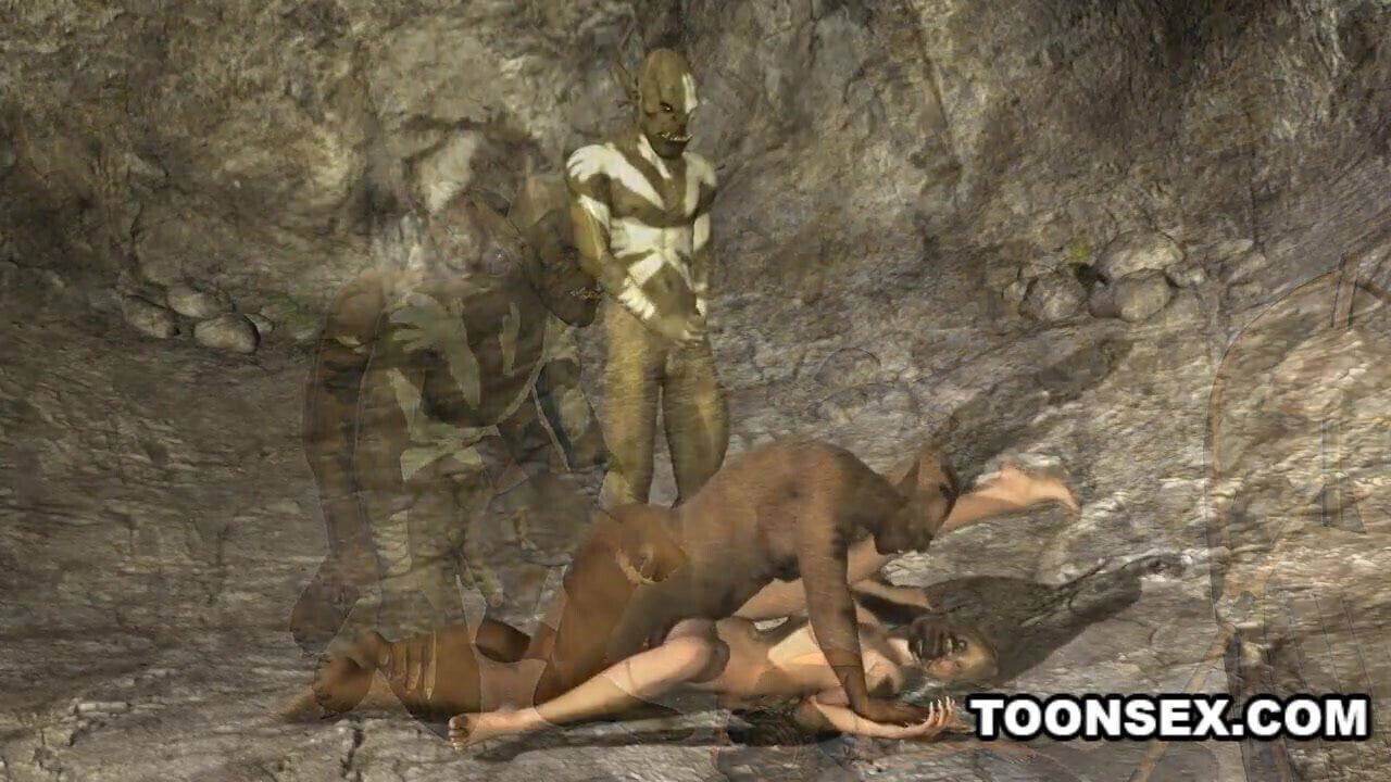 Double Teamed Outdoors Monsters