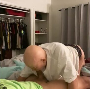 A quick blow before bed