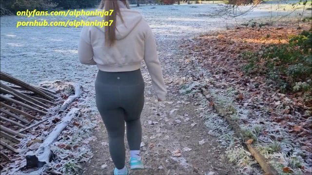 Public Park Makes Wana Fuck Winter