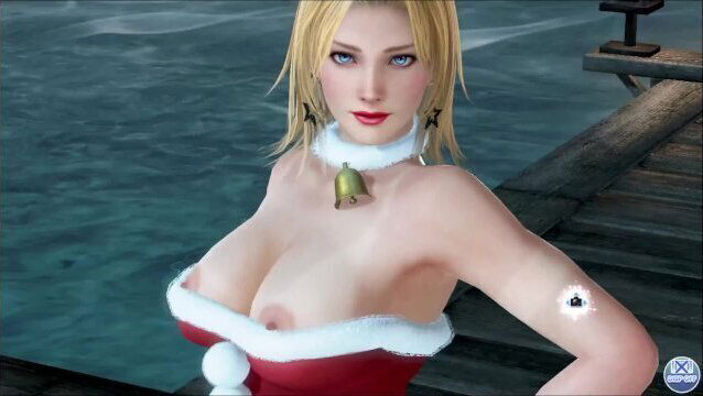 Alive Xtreme Venus Vacation Tina Santa Outfit Xmas Nude Fanservice Appreciation