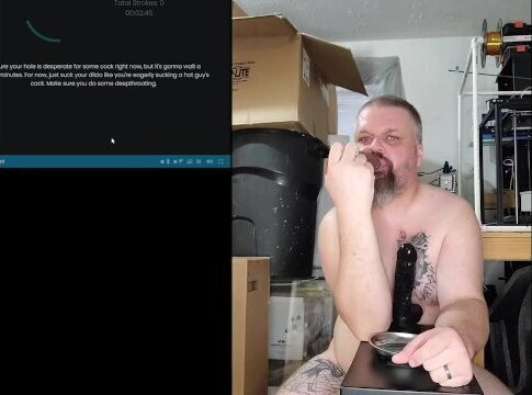 Locktober slave continues with training