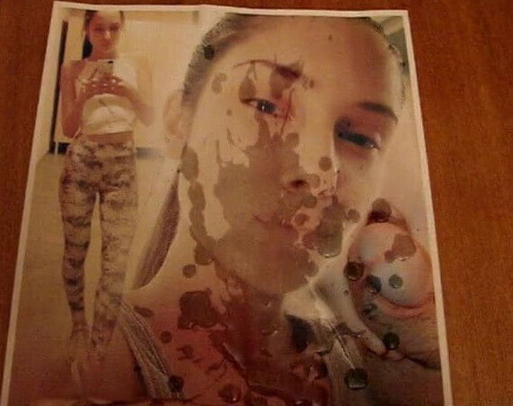 Cumshot for hot Bulgarian sweety