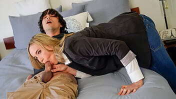 Mature Blonde Beauty Makes Deal With College Bully (Lilly James)