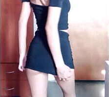 Sunny Stripping Tease