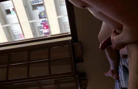 Masturbation naked granny neighbor (high risk)