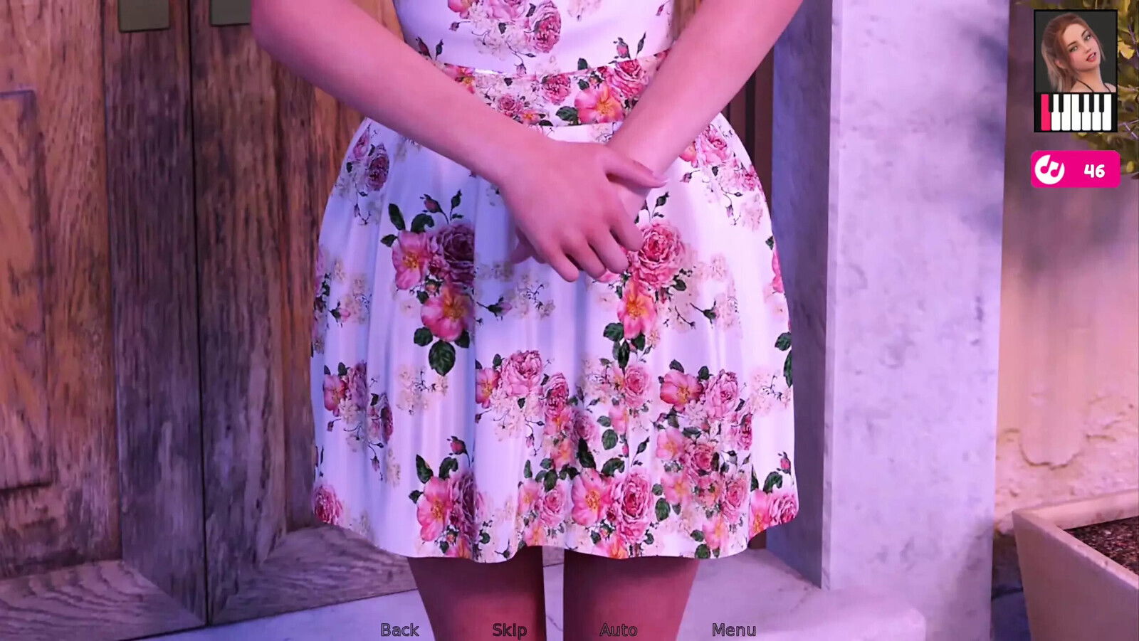 Melody Rebecca gave blowjob