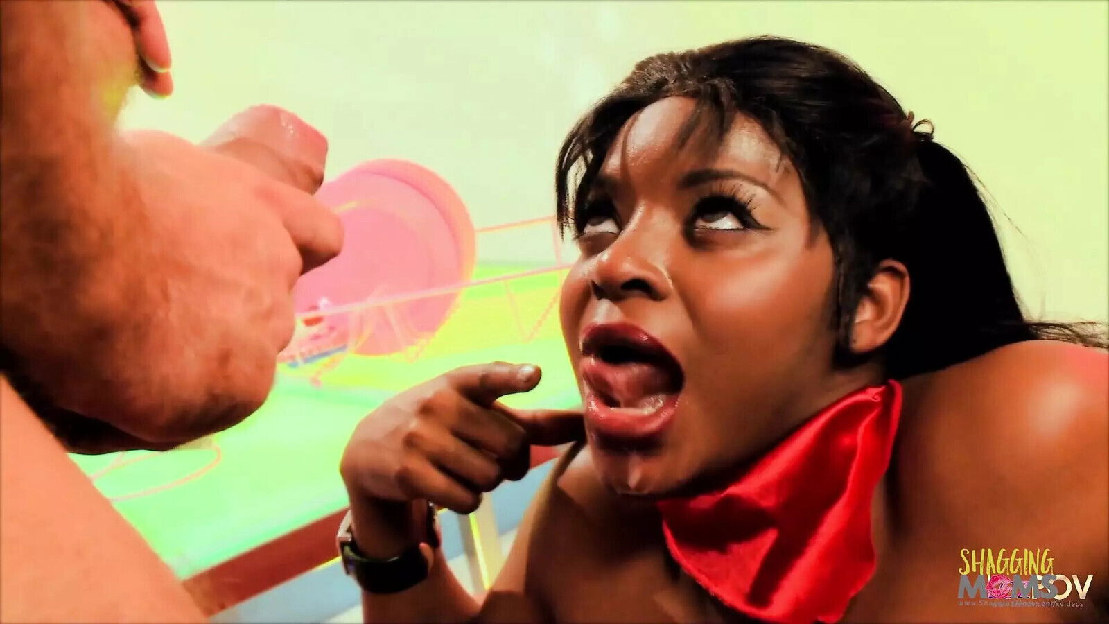 Sensual Jane sexy cook interracial foursome with cute black milf friend