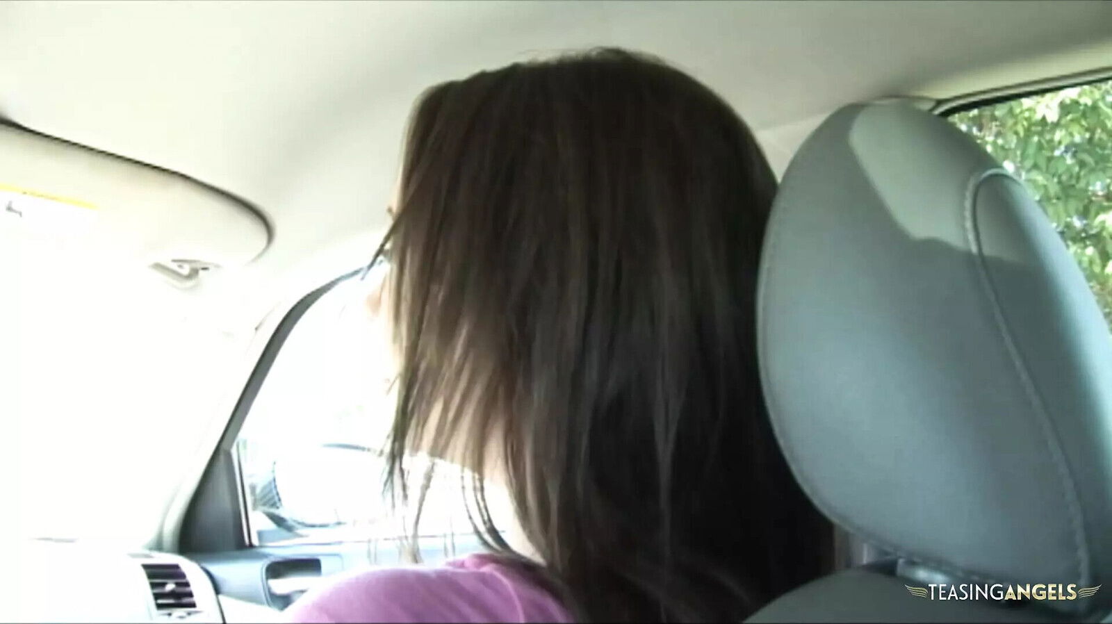 beautiful brunette with small superb slut