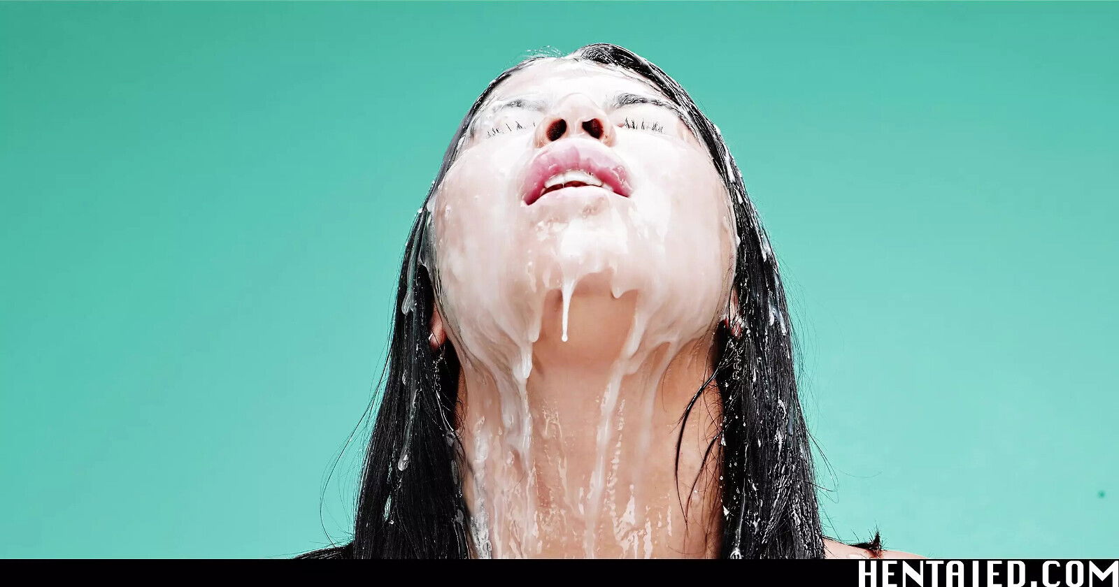 Real life Hentai Sasha Rose Lady fucked their brains creampied bath Alien Semen