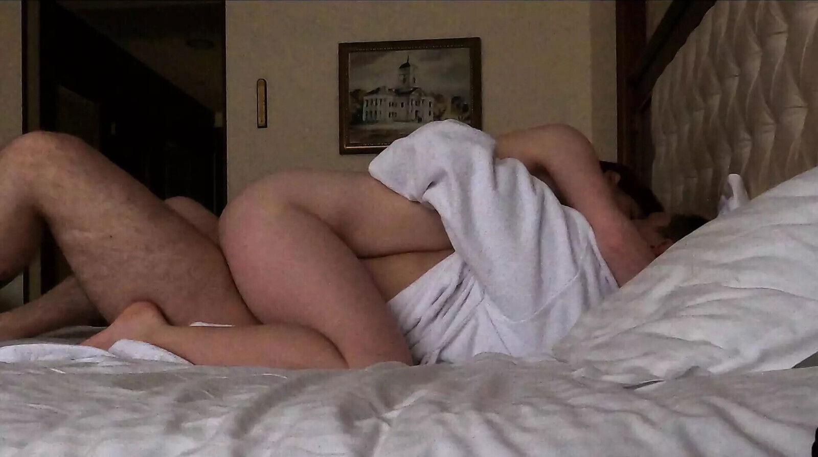 took shower came take