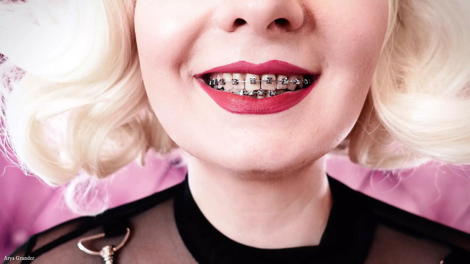 Compilation ASMR videos: fetish model MILF Grander GLOVES SOUNDING medical gloves