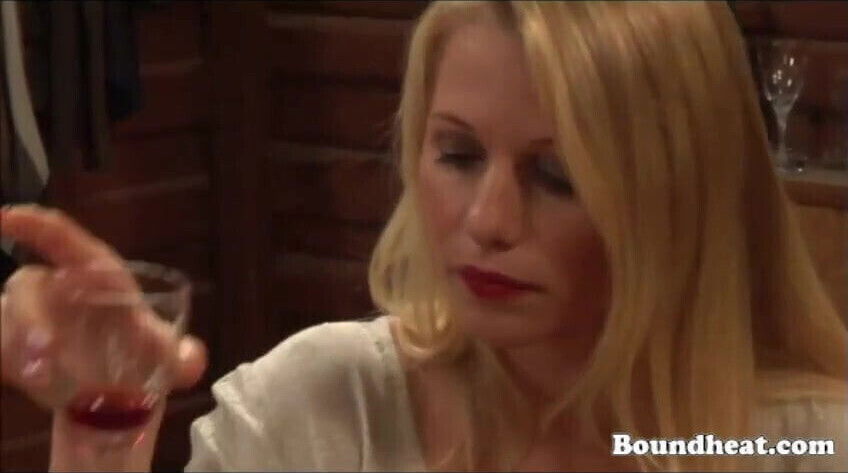 Lesbian slave girl whipped gently touched