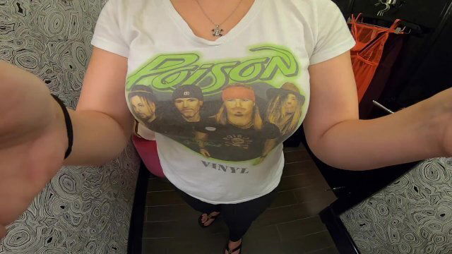 PBelle27 MILF Trying Bras Lingerie Store Changing Room