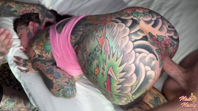 Tiger Shows Body Worships Mine