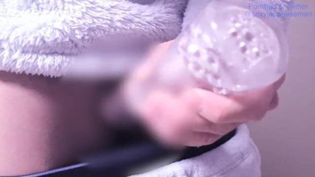 【女性向け】透明オナホでじゅぽじゅぽオナニー【個人撮影】イケメン ジャニ系巨根