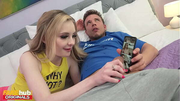 FAKEhub Tiny teen gets super horny looking nude pictures takes best friend friendzone straight into