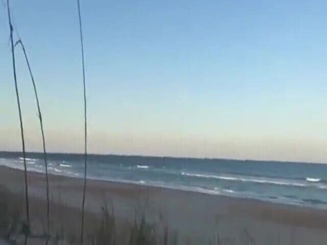 Nice tease, blowjob, fuck and facial in the beach