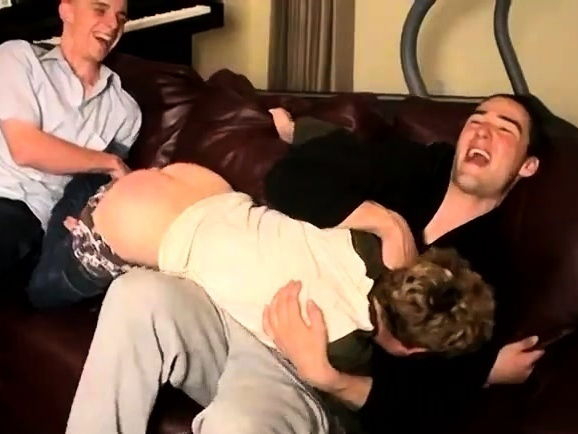 Boys spank Orgy Spanking!