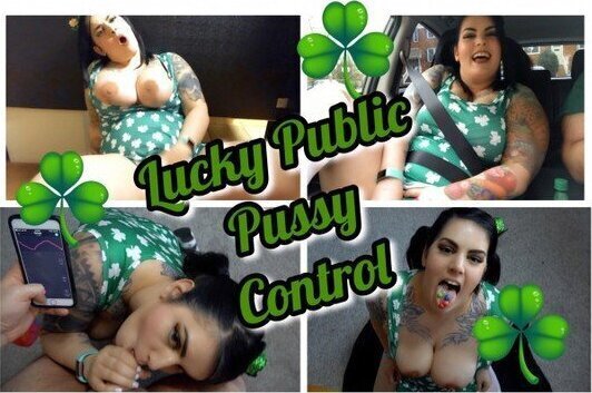 Taste the rainbow! ST. Patricks Day Public flashing & blowjob ending