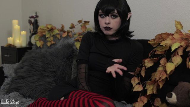 Vampire Mavis Loses Virginity SURPRISE Creampie, Dirty talk Roleplay
