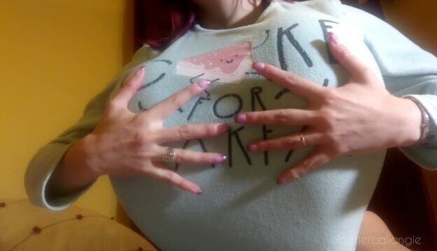 wake shocked with tits, boobs huge