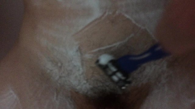 Hairy Pussy Gets Shave Treatment