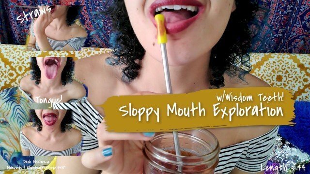 Sloppy Mouth Exploration With Wisdom Teeth