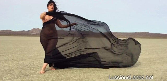 Luscious Lopez nude black