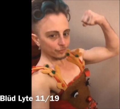 Sexy Skinny Trans Christmas Show Ugly Xmas Sweater