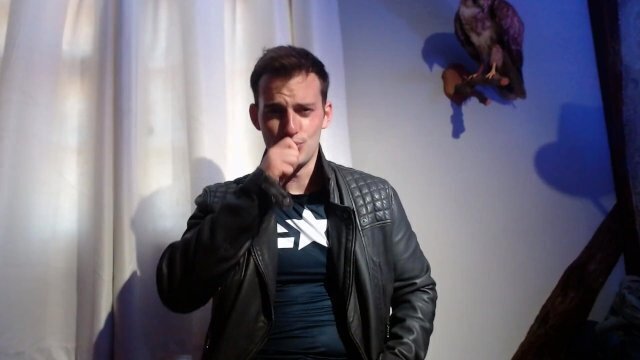 CAUTION: LEATHER BASHING INHALE