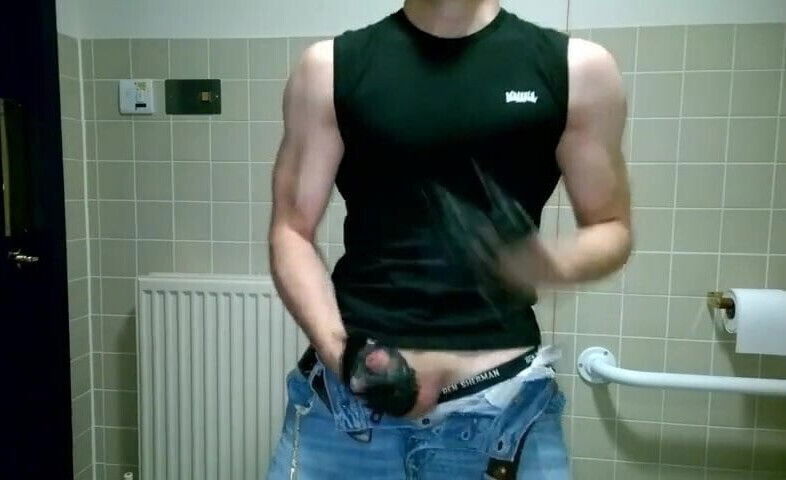 Black Leather Driving Glove Jerk Off