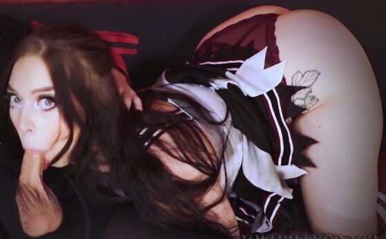 Lifeless Sex Doll Eye Contact Blowjob Blank Stare Trance Mesmerized Zombie