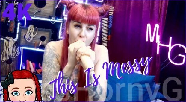 Messy Deep Throat With Face Slap Spit. MissHornyG