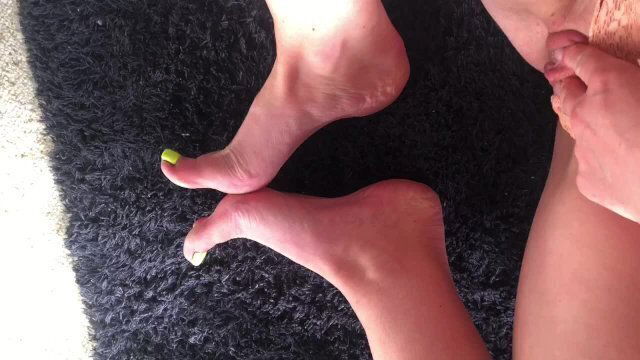 Arching Feet White Heels